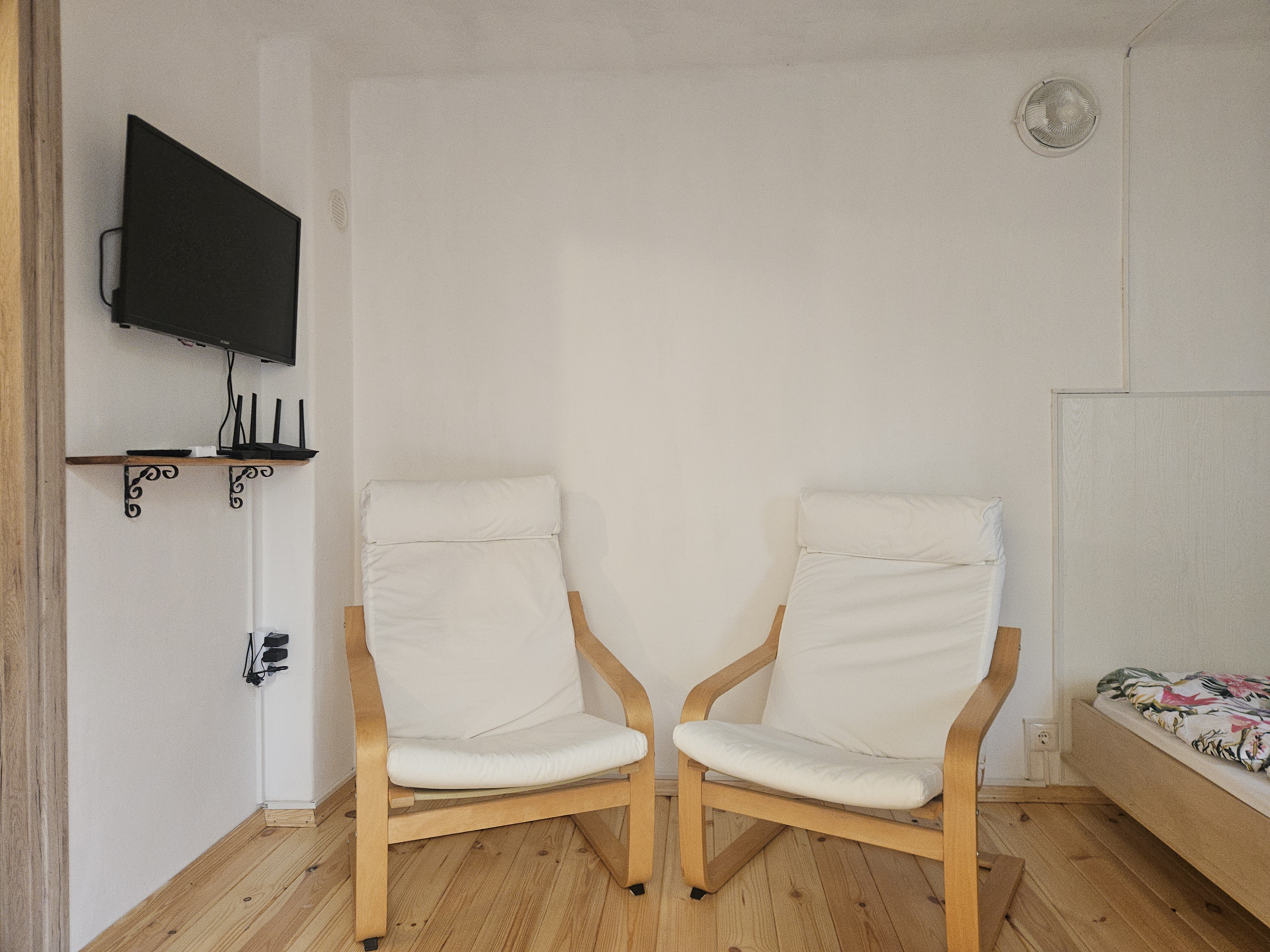 Living area with Smart TV